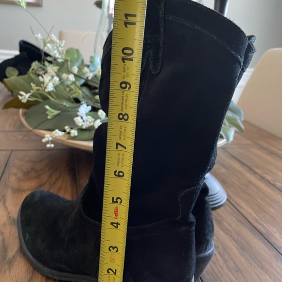 Aldo black suede cowboy boots - Picture 9 of 9